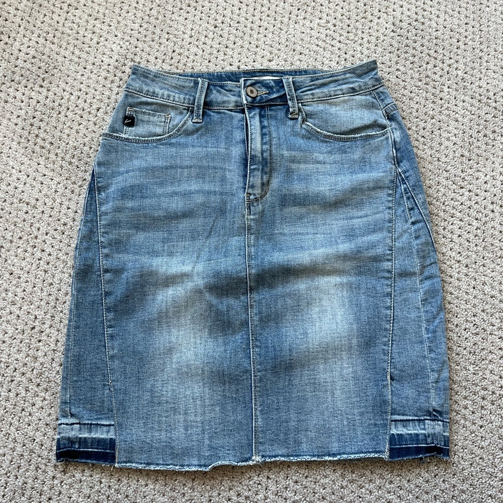 Denim Blue Women's Skirt